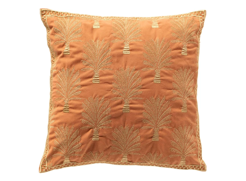 cycas sierkussen 45x45 carnelian