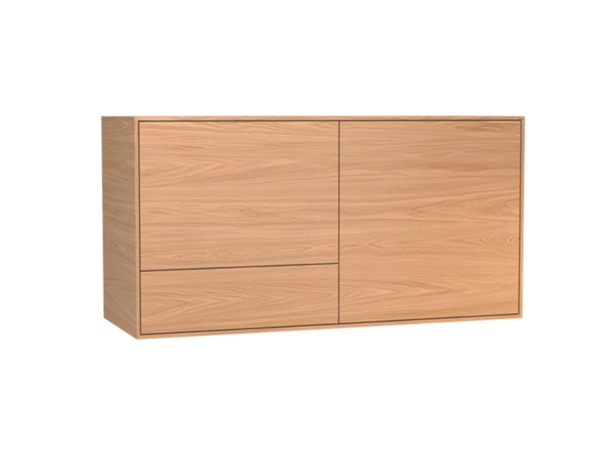 Dressoir Izola D2 hangend fineer hout eik natuur Theuns