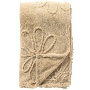 plaid blenda 150x200 sandshell