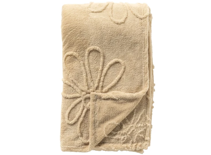 plaid blenda 150x200 sandshell