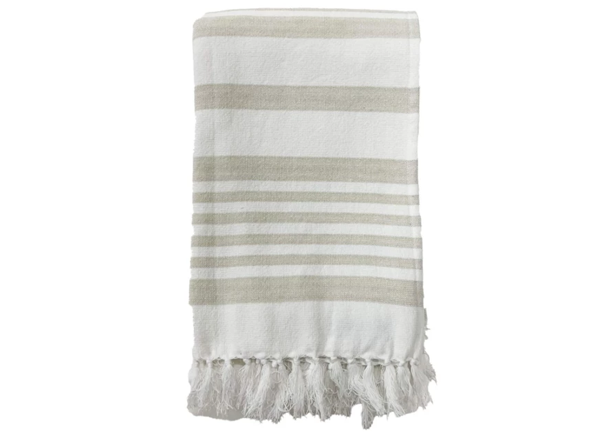 louis hamamdoek 180x100 bleach white