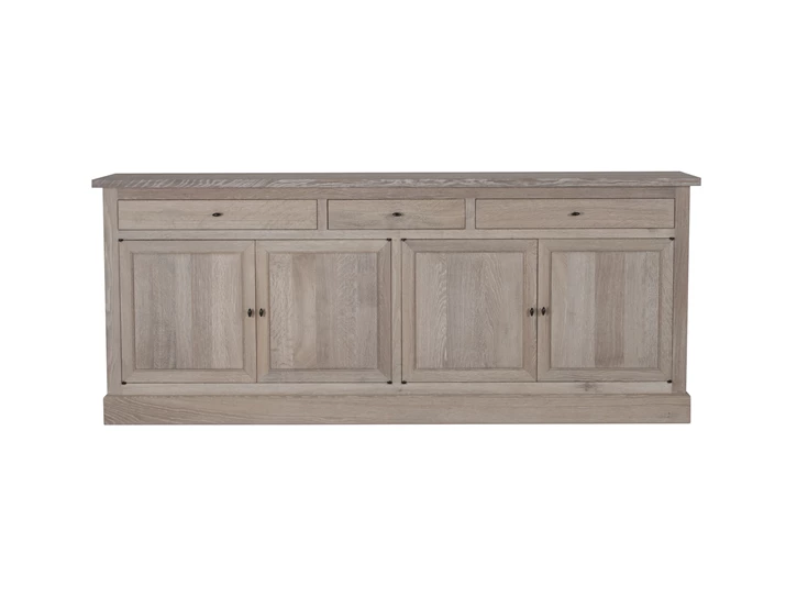 Dressoir Eetkamer Solid eik white wash Michel Denolf