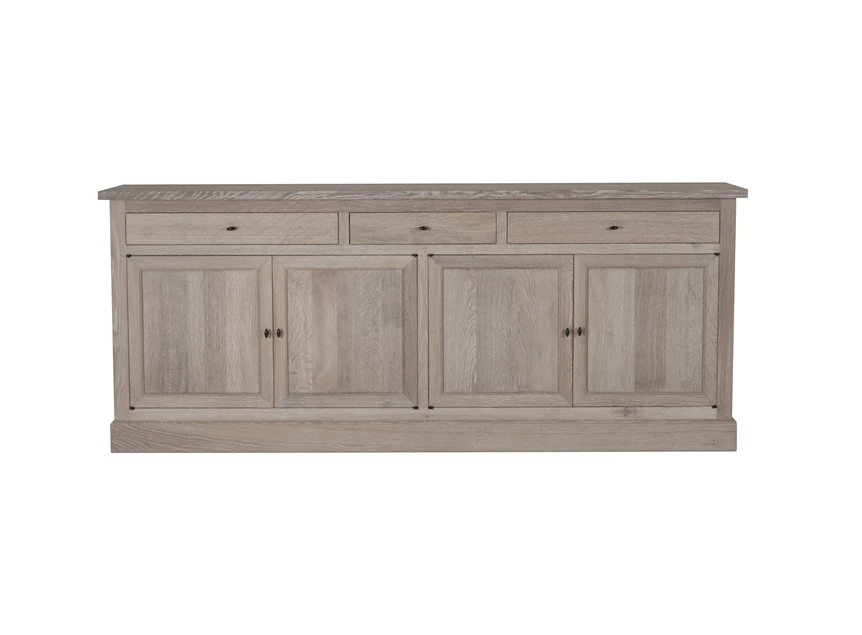 Dressoir Eetkamer Solid eik white wash Michel Denolf
