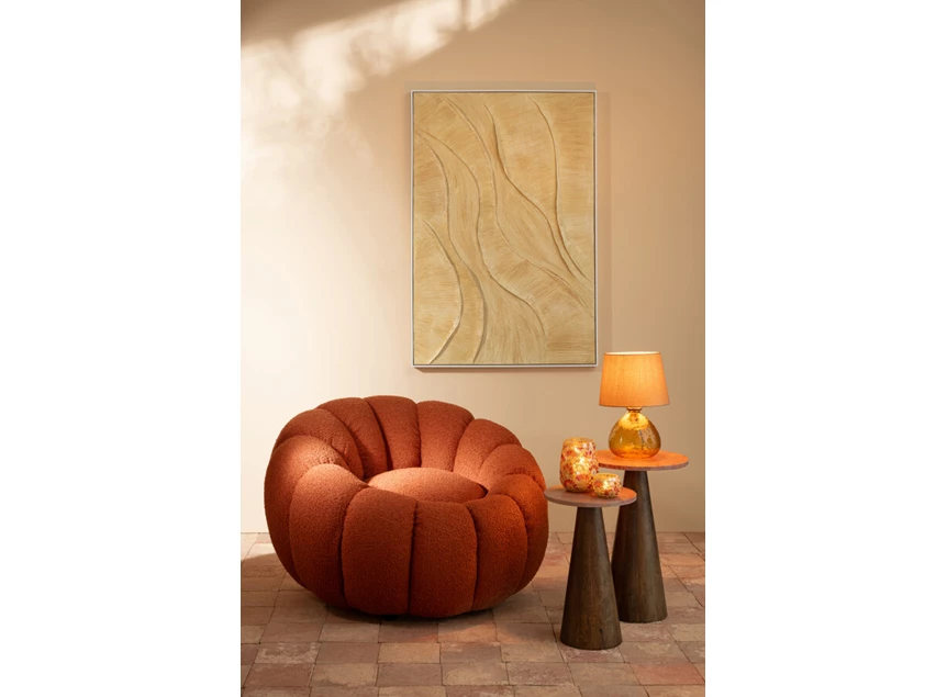 schilderij miel acryl goudkleurig sfeerfoto