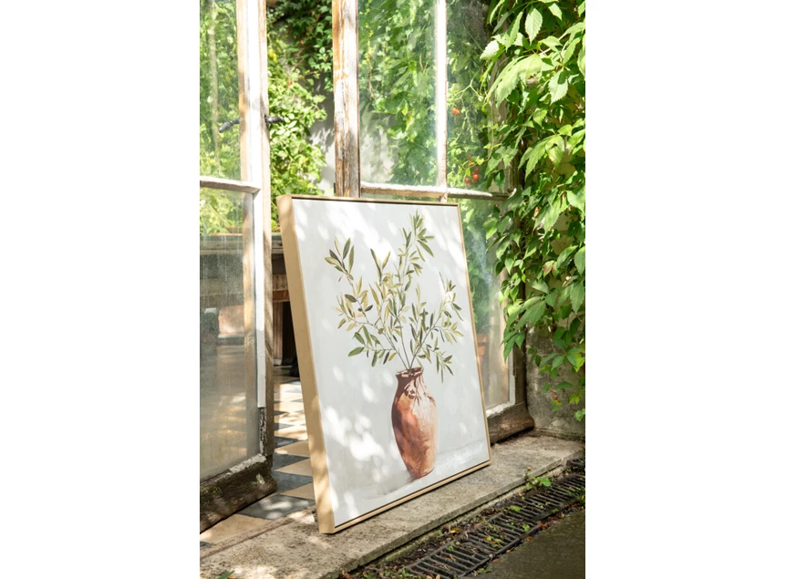 Schilderij Olive Branch Acryl Meerkleurig sfeerfoto