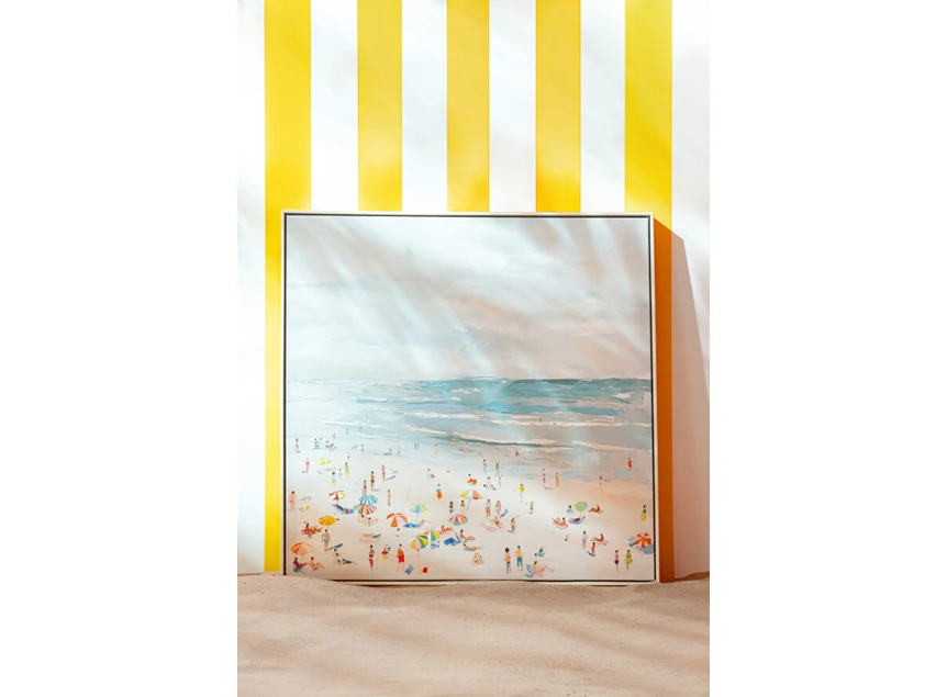 Schilderij Beach Acryl Meerkleurig sfeerfoto