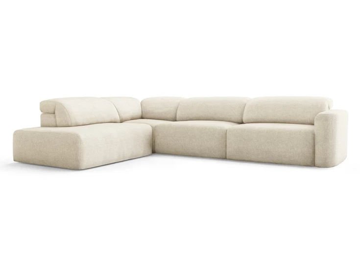 Hoeksalon Yute open eiland stof Temasdos