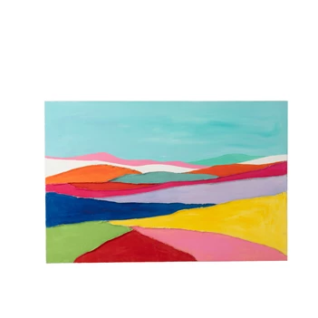 schilderij waves acryl