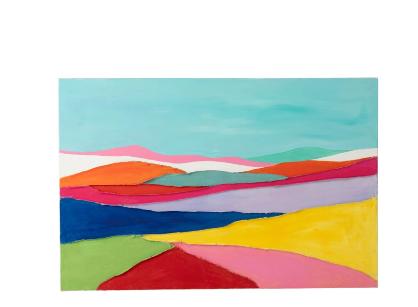 schilderij waves acryl