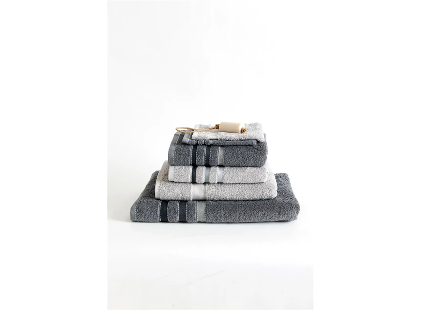 BAPA19101 Vandyck prestige plain new 60x110cm mole gray  collectie