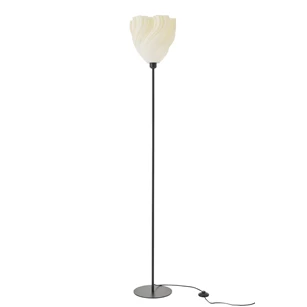 Staanlamp Plastiek Zwart/Wit Large
