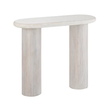 Console marmer gebroken wit 60877