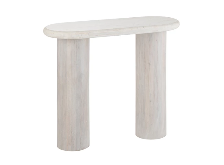 Console marmer gebroken wit 60877