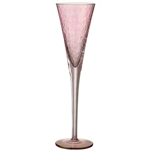 Champagneglas Oneffen Glas Roze