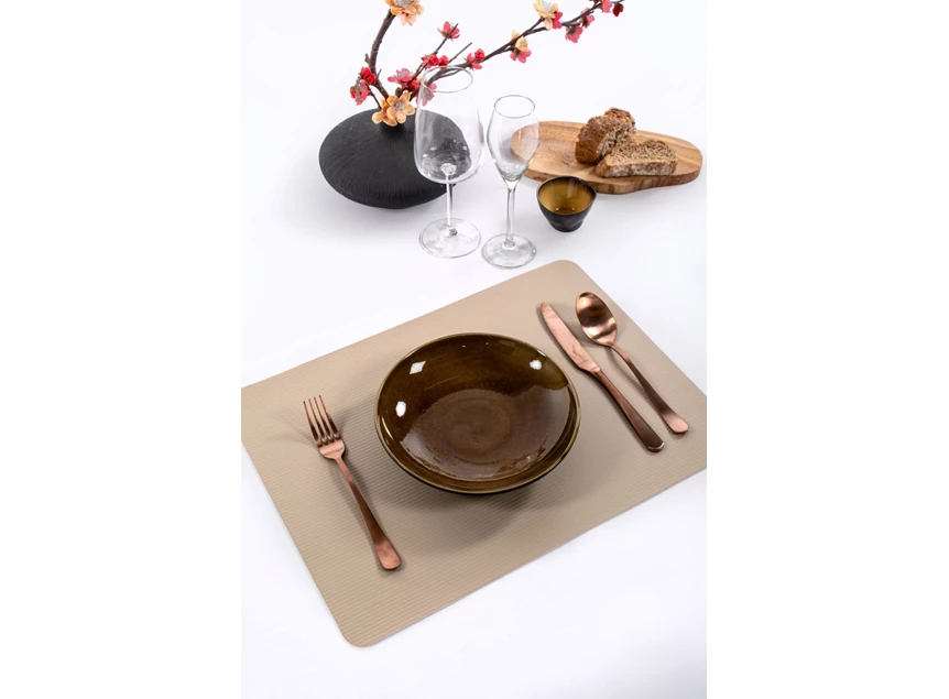 placemat ribbo zand 33x45 sfeerfoto
