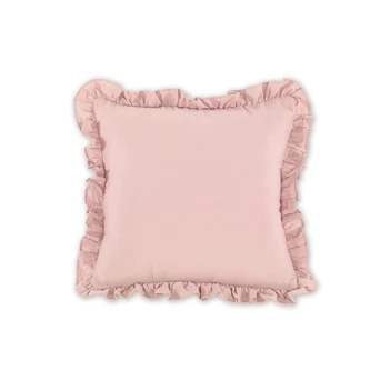ruffle edge kussen abby pink
