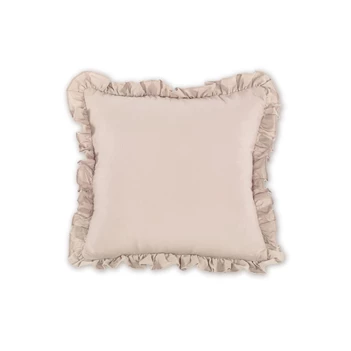 ruffle edge kussen abby zand