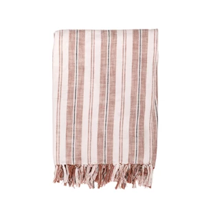 streepte plaid indira terracotta
