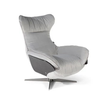 Elektrische relax Ilia 2996 batterij stof lichtgrijs Natuzzi Italia