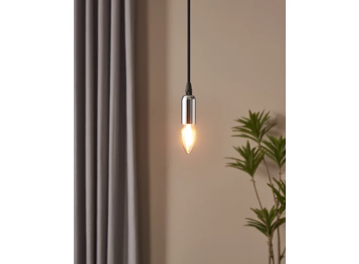 LED filamentlamp amber SPONGANO sfeerfoto