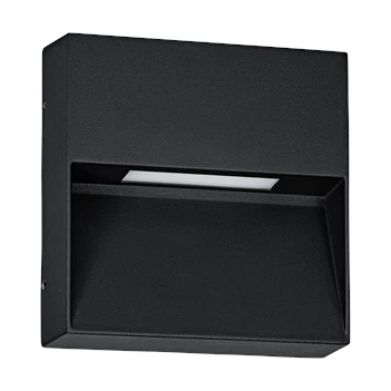 LED buitenwandlamp MARUGGIO schwarz