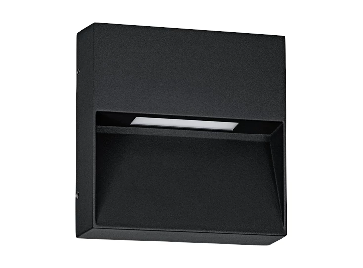 LED buitenwandlamp MARUGGIO schwarz