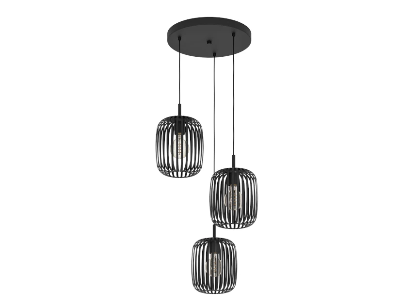 hanglamp 3 ROMAZZINA E27