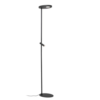 Ortolan vloerlamp led dimb, zwart 2700k/4000k