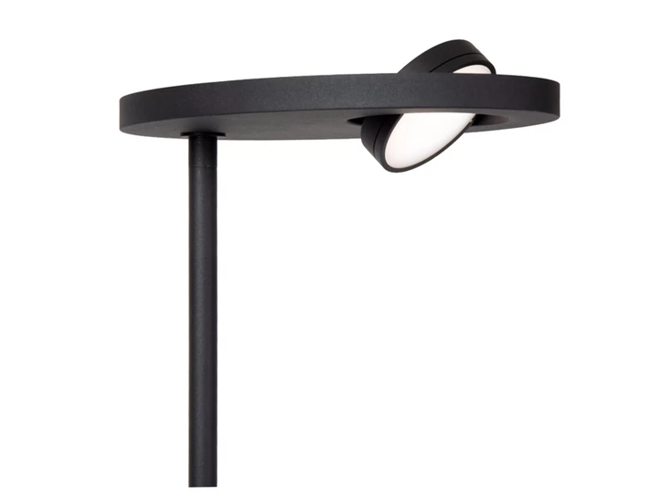 Ortolan vloerlamp led dimb, zwart 2700k/4000k sfeer