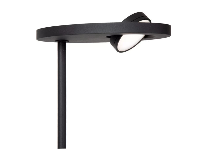 Ortolan vloerlamp led dimb, zwart 2700k/4000k sfeer