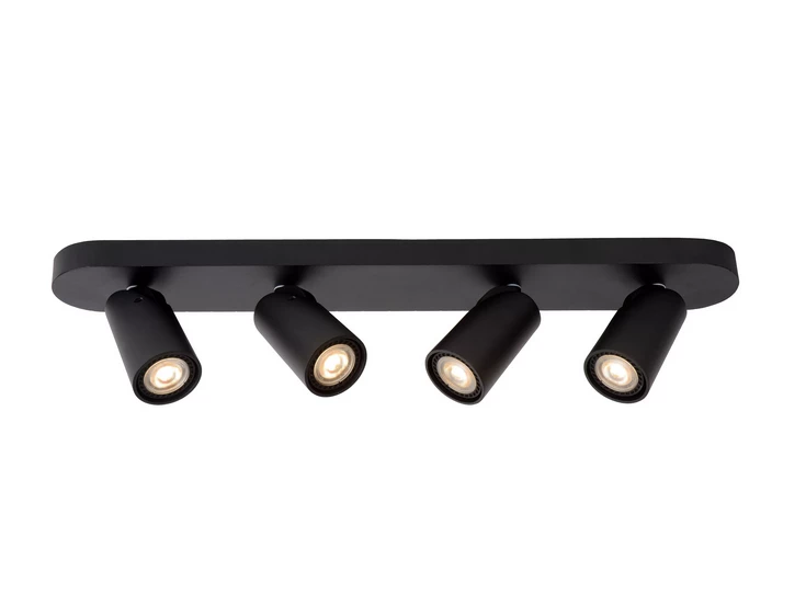 Xyrus plafondspot led dim to warm 2200k/3000k zwart