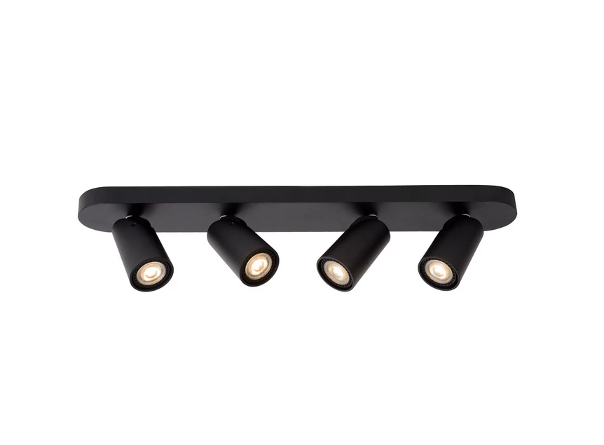 Xyrus plafondspot led dim to warm 2200k/3000k zwart