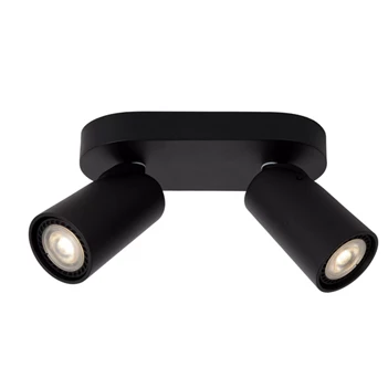 Xyrus plafondspot led dim to warm 2200k/3000k zwart