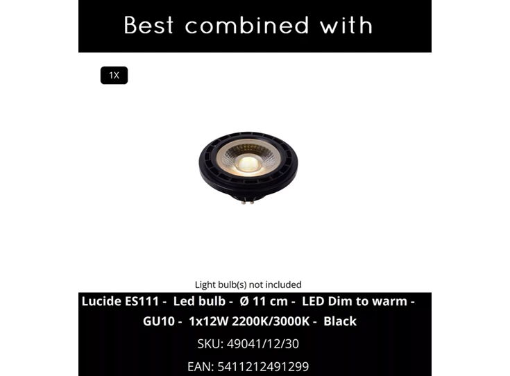 Sensas wandspot wit lamp