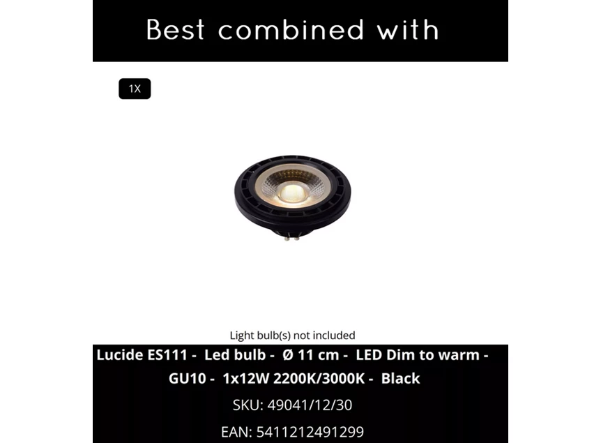 Sensas wandspot wit lamp