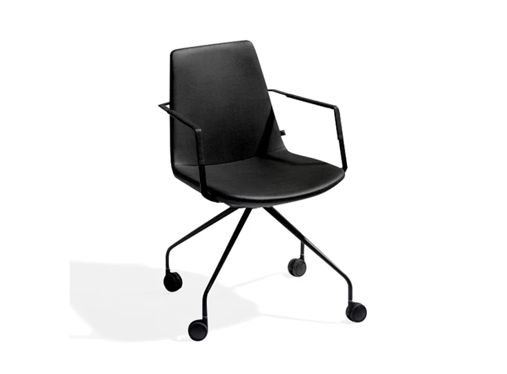 Bureaustoel Office Chair Rafael kunstleder zwart Joli