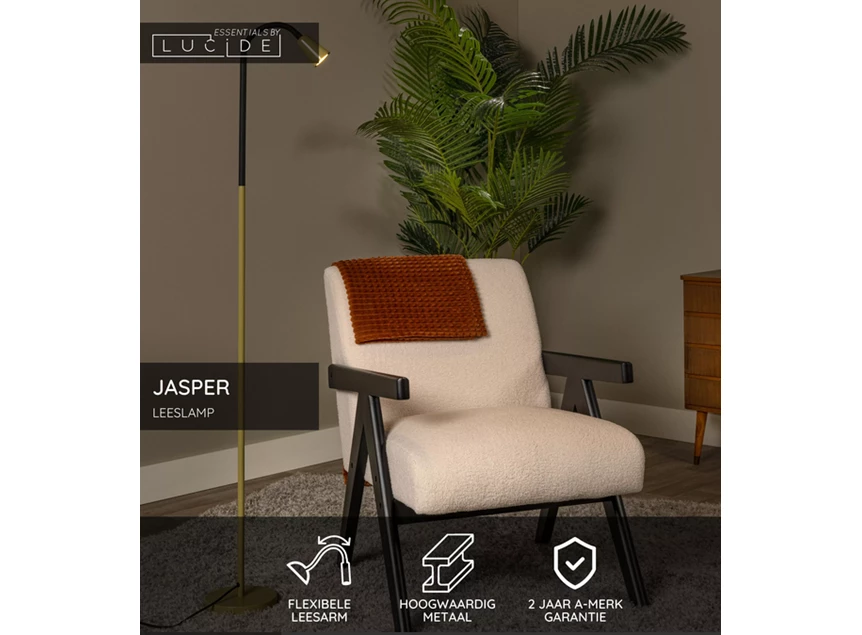 Jasper leeslamp groen GU10 info