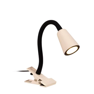 Jasper klemlamp beige GU10