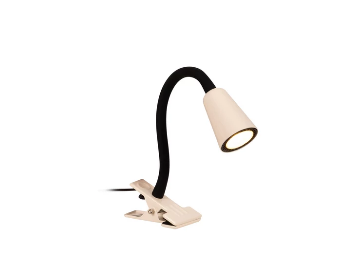 Jasper klemlamp beige GU10