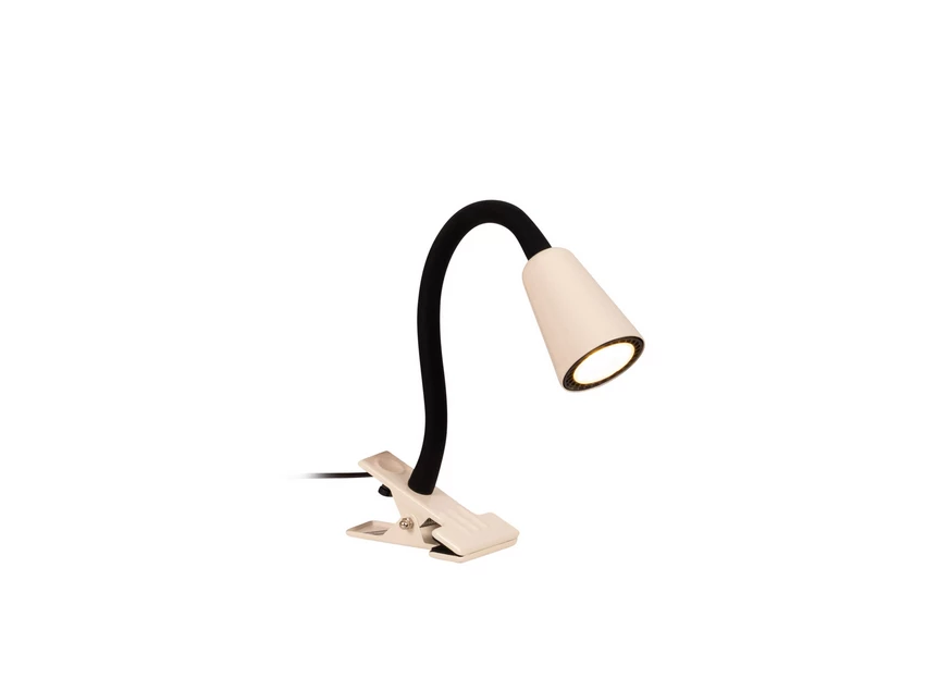 Jasper klemlamp beige GU10