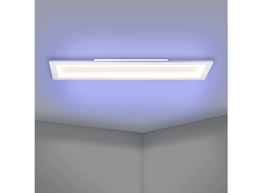 LED-plafondlamp PADROGIANO-Z rechthoek wit sfeerfoto