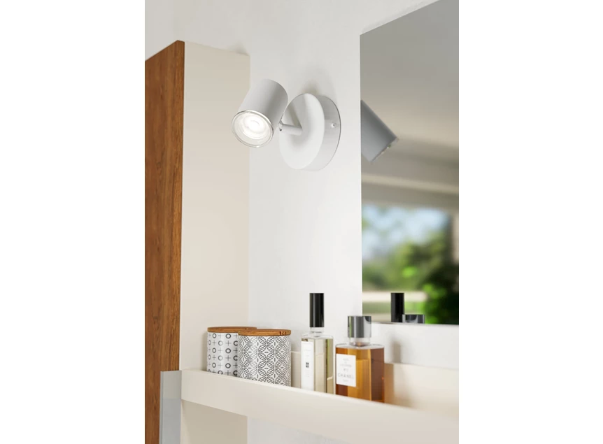 spot CONSUMA 1 wit GU10 sfeerfoto