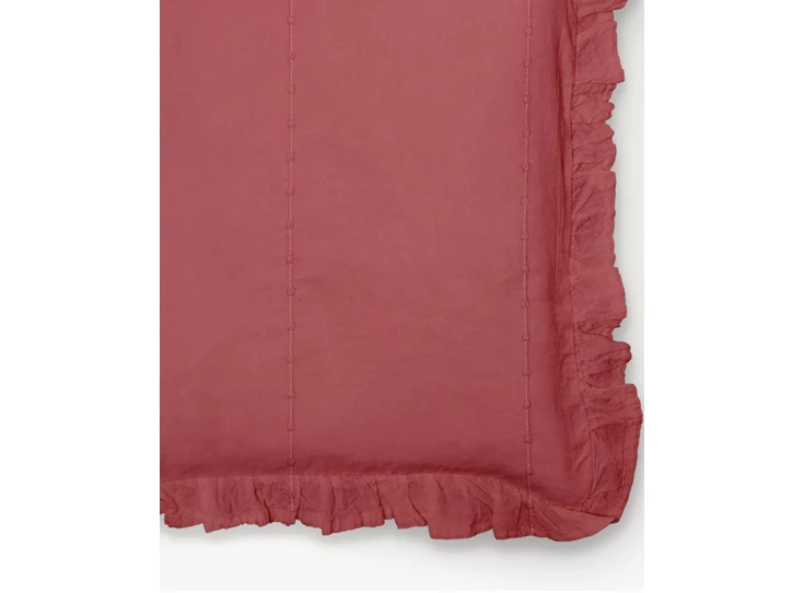 Cotton dream dekbedovertrekset wild rose 240x200/220 detail