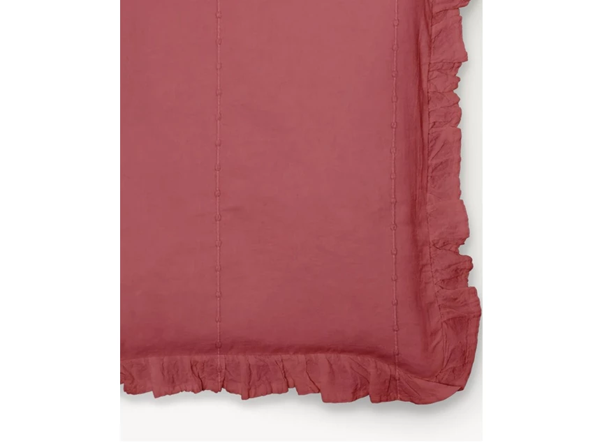 Cotton dream dekbedovertrekset wild rose 240x200/220 detail