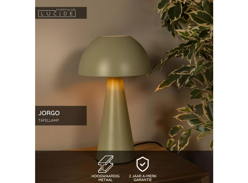 Jorgo tafellamp groen info