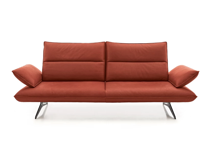 Front Salon canapé Caio leder terracotta Koinor