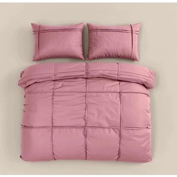 washed tufted oud roze 240x200/220