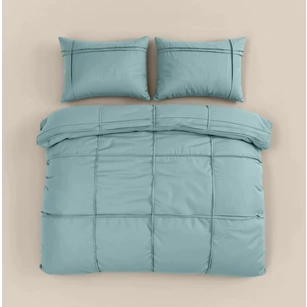 washed tufted groen 240x200/220