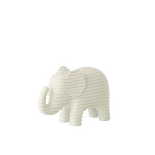 Olifant gestr polyres wit s