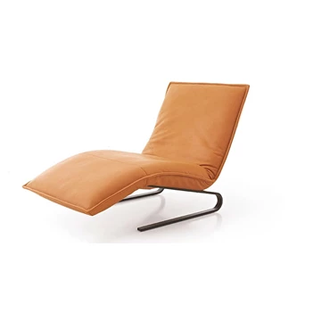 Ligzetel Jill leder amberkleur Koinor